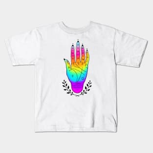 Palmistry hand Kids T-Shirt